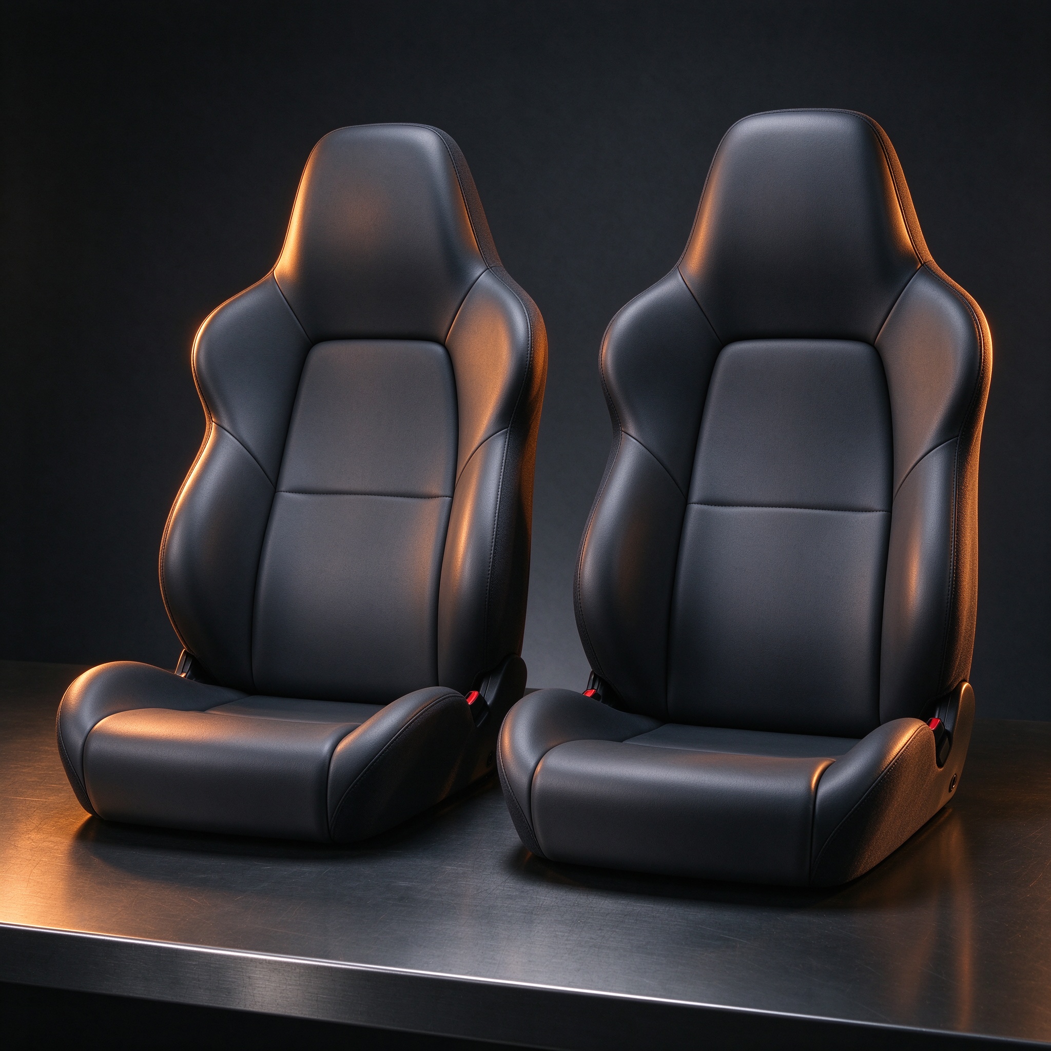 Pair of car seat cushions